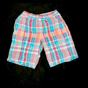 Boys Plaid Shorts